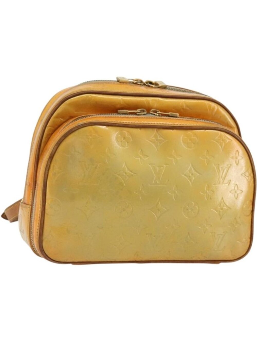 LOUIS VUITTON Monogram Vernis Marley Backpack Gris M91038
